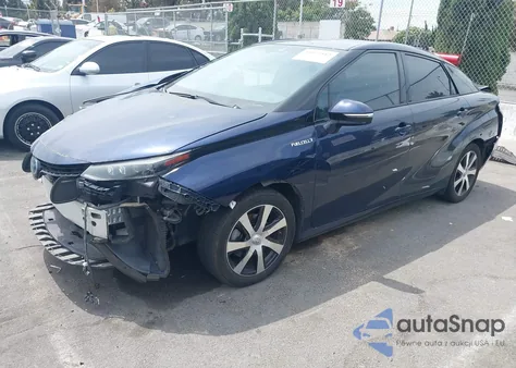 2017 Toyota Mirai из США, поврежденный, VIN JTDBVRBD2HA002174